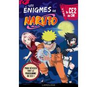 NARUTO - Enigmes du CE2 au CM1 - François Lecellier - Larousse - broché - Scolaire / Universitaire