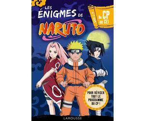 NARUTO - Enigmes du CP au CE1 - François Lecellier - Larousse - broché - Scolaire / Universitaire