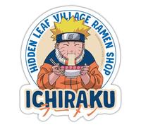 Naruto Ichiraku Hidden Ramen Shop Avec Naruto Autocollant Sticker