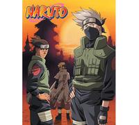 Naruto - Impression sur toile PM6895 (40 cm x 30 cm) (Orange/Vert/Noir)
