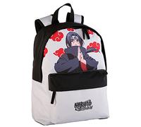 Naruto Itachi Sac à dos scolaire américain avec compartiment principal et poche avant, unisexe, pour enfants, multicolore, grand format, multicolore, L