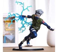 Naruto - Kakashi Hatake - Statue d'Anime Ornaments, Figurines d'Anime Décoration de Gâteau, Modèle Table Bureau Décoration