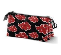 Karactermania Trousse triple Naruto Kanji Ripstop noir Naruto Noir G