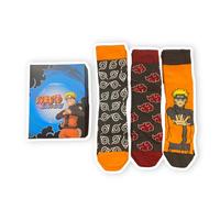 Naruto Lot de 3 paires de chaussettes pour adulte