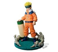 Banpresto Statue Naruto avec rouleau de Jutsus 12 cm
