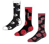 Naruto - Pack de 3 paires de chaussettes Sasuke, Kakashi, Itachi 39-42