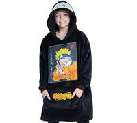 Naruto Pull Plaid Enfant - Sweat Oversize en Polaire
