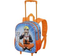 Naruto Ramen-Sac à dos 3D à Roulettes Petit, Bleu