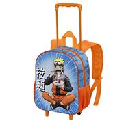 Naruto Ramen-Sac à dos 3D à Roulettes Petit, Bleu
