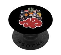 Naruto Shippuden Akasuki Group Cloud Chibi SD Anime PopSockets PopGrip Adhésif