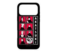 Naruto Shippuden Akatsuki Group Character Grid Anime Coque pour iPhone 17 Pro Max