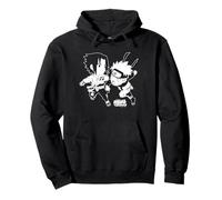 Naruto Shippuden Chibi Battle Sasuke vs Naruto Anime Sweat à Capuche