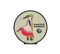 NARUTO SHIPPUDEN-Décoration lumineuse NARUTO HOKAGE-20 cm-USB-C, Noir-rouge -beige