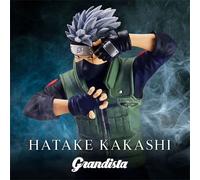 Banpresto - Figurine Grandista - Kakashi Hatake (Naruto Shippuden) - 23 cm, Multicolore - BP29063P