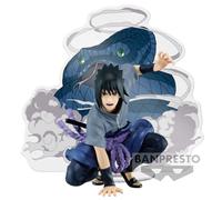 Banpresto Figurine d'action Sasuke Uchiha Naruto Shippuden Panneau Spectacle bp88033 Multicolore