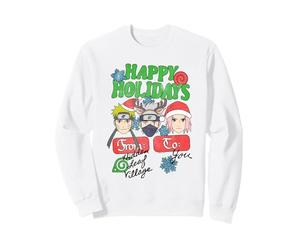 Naruto Shippuden Happy Holidays Team 7 Anime Sweatshirt