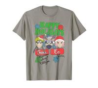 Naruto Shippuden Happy Holidays Team 7 Anime T-Shirt