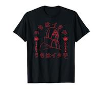 Naruto Shippuden Itachi Uchiha Sharingan Anime Anime T-Shirt