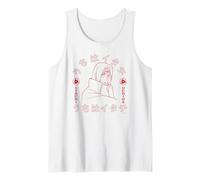 Naruto Shippuden Itachi Uchiha Sharingan Outline Anime Débardeur