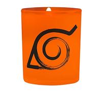 Naruto Shippuden Konoha Bougie en cire Orange/Noir