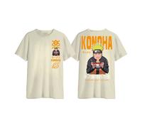 Naruto Shippuden - Konoha Ramen - T-Shirt Oversize Homme (Xs)