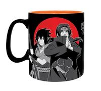 ABYSTYLE Naruto Group Mug fantaisie en céramique Noir et blanc 460 ml