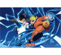 Naruto Shippuden - Naruto & Sasuke - Affiche d'animation 91,5x61 cm