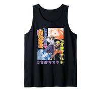 Naruto Shippuden Naruto Sasuke Kanji Collage Anime Débardeur