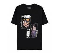 Naruto Shippuden - Naruto & Sasuke - T-Shirt Homme (S)