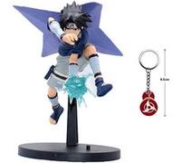 Naruto Shippuden Naruto Uchiha Sasuke17cm avec portes clés naruto G