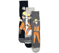 Chaussettes - Naruto - Pack De 3 Chaussettes 43/46 Orange G