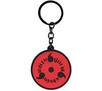 Naruto Shippuden - Porte-clés caoutchouc Sharingan Noir G