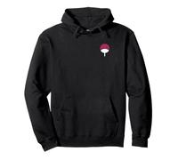 Naruto Shippuden Sasuke Uchiha Icon Front and Back Anime Sweat à Capuche