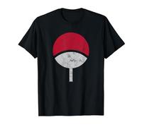 Naruto Shippuden Sasuke Uchiha Symbole désespéré T-Shirt, Homme, Noir, XXL
