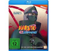 Naruto Shippuden – Saison 4 : Les deux immortels de l'Akatsuki – Épisodes 292–308 – Blu-ray