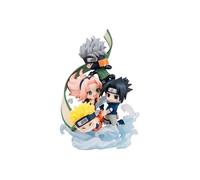 Naruto Shippuden - Statuette FigUnity Gather here, Team 7 13 cm (avec cadeau)