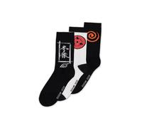 Naruto Shippuden - Symbol - Pack De 3 Paires De Chaussettes (T43-46)