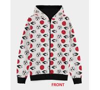Naruto Shippuden - Symbols - Pull À Capuche Zipper Réversible (M)