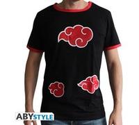 ABYstyle T-shirt Naruto Shippuden Akatsuki Homme Noir Taille S