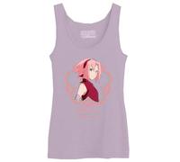 Naruto Shipudden « Poster » WONASHITK011 Débardeur Femme, Lila, Taille XL
