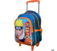 NARUTO TROLLEY-CARTABLE A ROULETTES SCOLAIRE-31X24X15 CM.MATERNELLE.