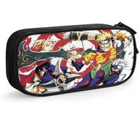 Naruto Trousse À Crayons Grande Capacité Pour Étudiant, Trousse À Crayons Oxford Avec Fermeture Éclair, Trousse De Maquillage, École, Bureau, Trousse À Stylos Pour Adolescents, Garçons Et Filles