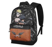 Karactermania Sac à dos Naruto 'Weapons-FAN' marron/jaune clair/gris/noir Taille Unique