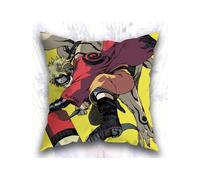 (Naruto8) Naruto Taies d'oreiller 45x45cm Housse d'appui-tête Coussin de voiture Décoration de canapé