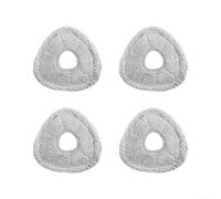 Narwal Efficient Lot de 4 chiffons lavables en microfibre pour robot Freo X, Ultra, J4