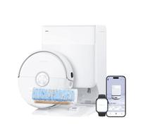 NARWAL Freo 20 Edge Robot Aspirateur, FlowWash Serpillère de Type Chenille | 31 000 Pa Aspiration, Station Sans Entretien, Nettoyage de Bord Coin, Anti-emmêlement, 120 Jours Vidage Automatique Autonomie