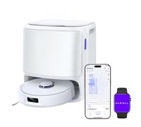 NARWAL Freo X10 Pro Aspirateur Robot, 11 000 Pa, Edgereach-Dreiecks-Moppsystem, Double Flux Anti-Enchevêtrement pour Poils d'animaux, Nettoyage et Séchage Auto des Serpillières