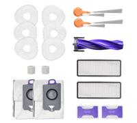 NARWAL Freo Z10 Pro Set d'accessoires d'origine, 1 brosse principale, 3 chiffons, 2 brosses latérales, 2 liquide de nettoyage, 2 sacs à poussière, 2 filtres HEPA, 2 filtres pour réservoir d'eau