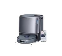 Narwal Freo Z10 Ultra Aspirateur Robot Gris, Double Caméra et Puces RGB, Évitement par IA, Nettoyage Profond 8N des Angles aux Bords, Séparation Sec-Humide, 18000Pa, Lavage à l'Eau Chaude & Vidange Au