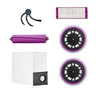 Eureka Kit d'Accessoires pour J15 Pro Ultra Robot Aspirateur Laveur, 1 Brosse Latérale, 2 Serpillières, 1 Brosse à Rouleau, 1 Filtre HEPA, 1 Sac à Poussière, Blanc